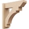 Ekena Millwork 6-in W x 36-in D x 36-in H Merced Slat Rough Cedar Woodgrain TimberThane Outlooker, Primed Tan OUTUR060X36X36MRC24RCPR - alternate 1